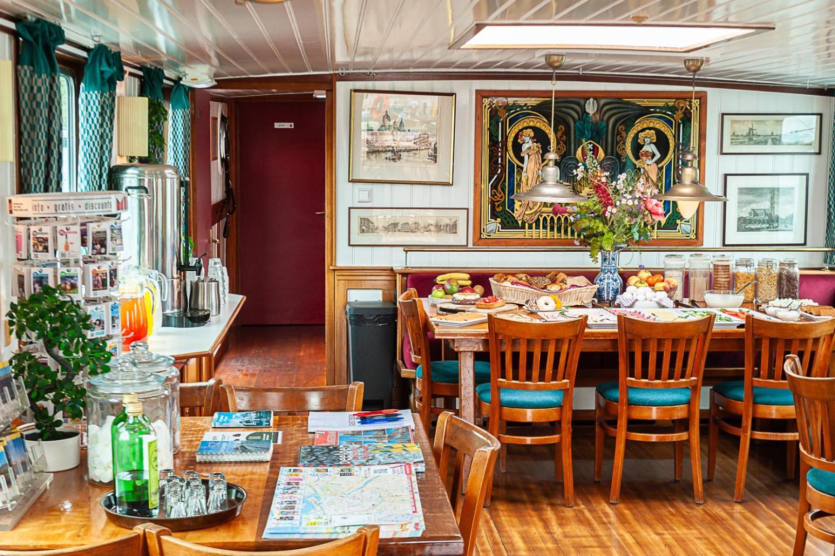 Amsterdam Hotelboat Eksteriør bilde