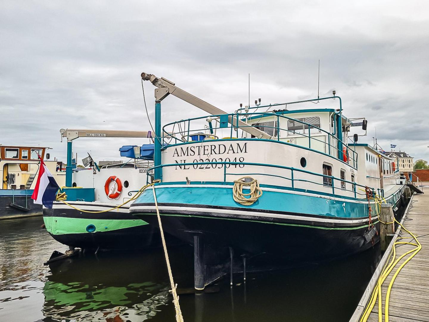 Amsterdam Hotelboat Eksteriør bilde