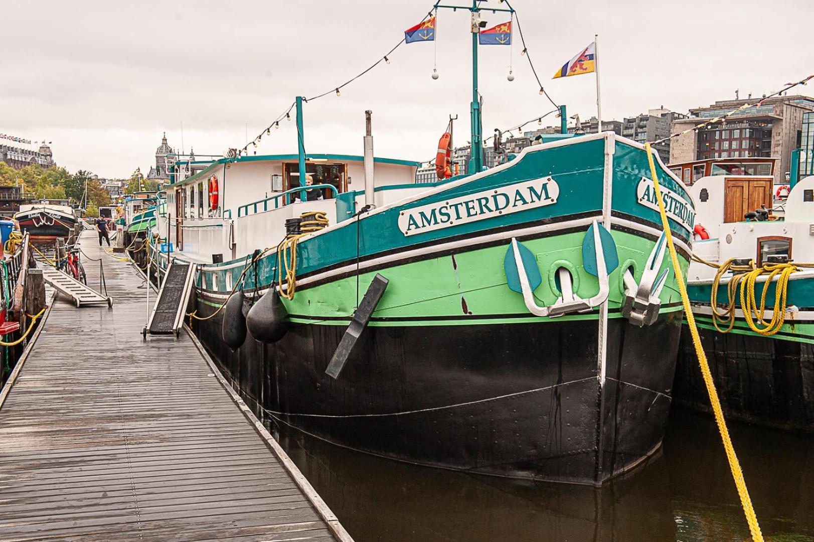 Amsterdam Hotelboat Eksteriør bilde